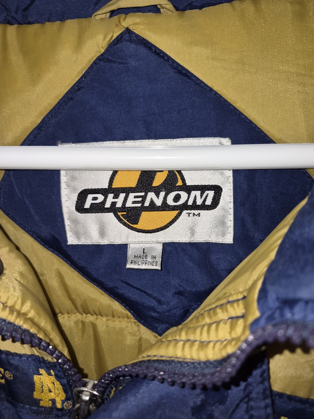 Phenom Navy and Yellow Jacket with Logo